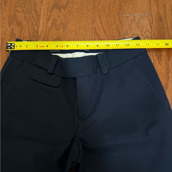 Banana Republic Black and White Martin Fit Pants - Picture 6 of 7